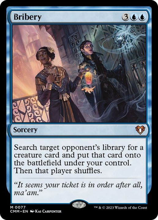 Bribery in the group Magic the Gathering / Sets / Commander Masters at Proxyprinters.com (26988)