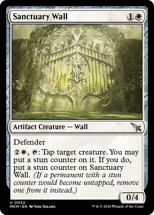 Sanctuary Wall in the group Magic the Gathering / Types / Colors / White at Proxyprinters.com (26996)