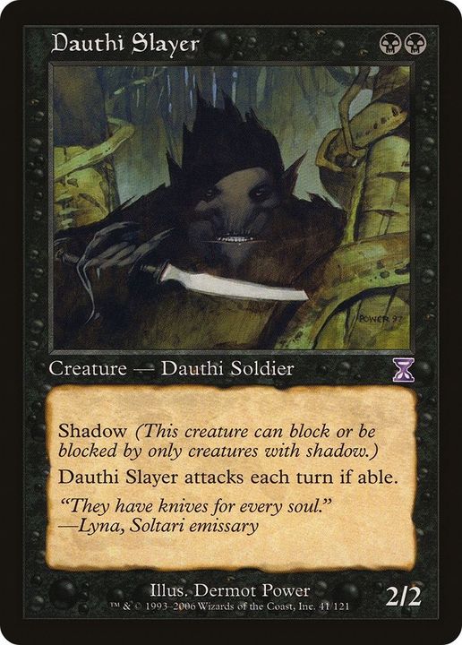 Dauthi Slayer in the group Magic the Gathering / Types / Colors / Black at Proxyprinters.com (27021)