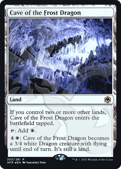 Cave of the Frost Dragon in the group Magic the Gathering / Types / Colors / Colorless at Proxyprinters.com (27056)