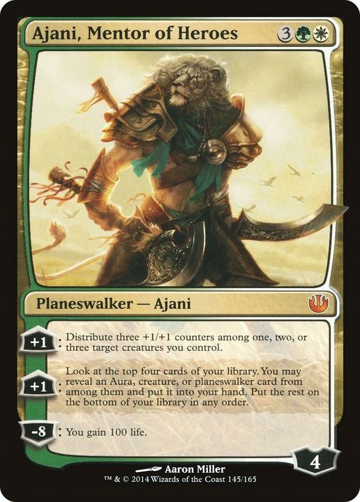 Ajani, Mentor of Heroes in the group Singles at Proxyprinters.com (27066)