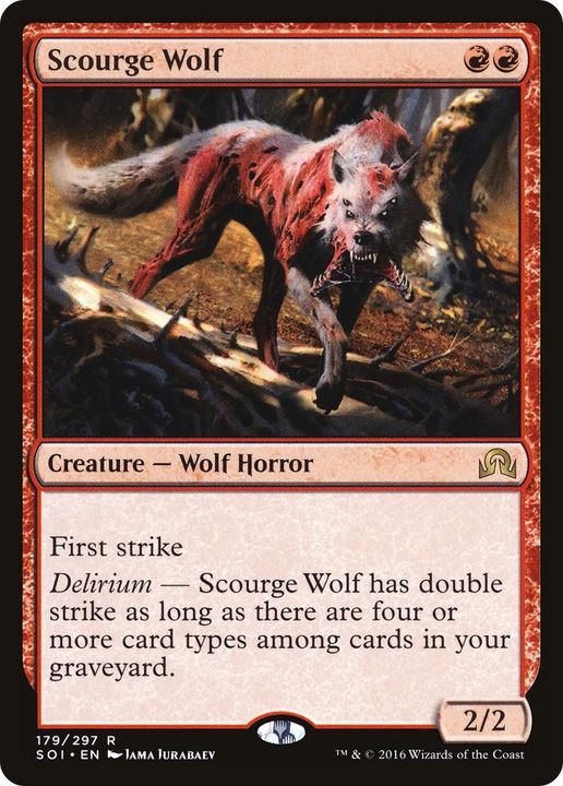 Scourge Wolf in the group Magic the Gathering / Sets / Shadows over Innistrad at Proxyprinters.com (2707)