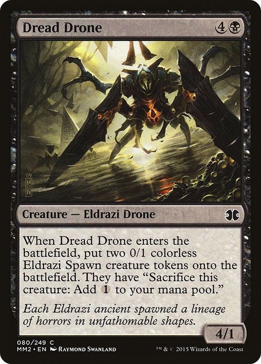 Dread Drone in the group Magic the Gathering / Types / Colors / Black at Proxyprinters.com (27072)