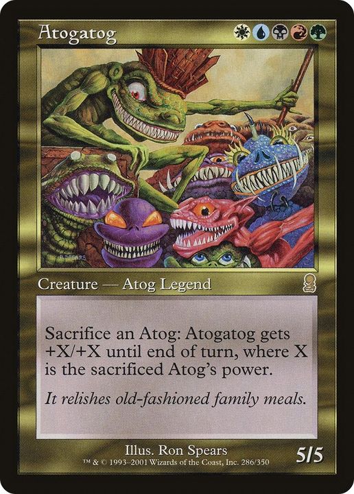 Atogatog in the group Magic the Gathering / Types / Colors / Multicolors / B, G, R, U, W at Proxyprinters.com (27082)