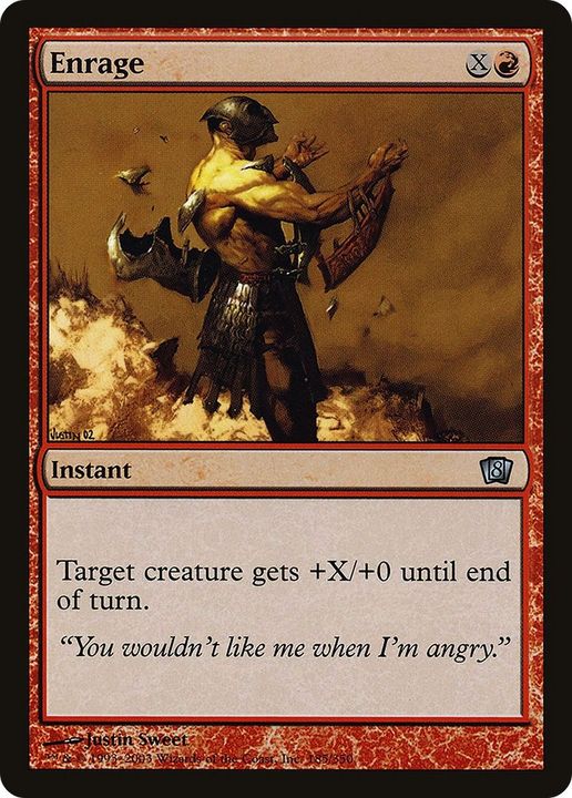 Enrage in the group Magic the Gathering / Types / Colors / Red at Proxyprinters.com (27086)