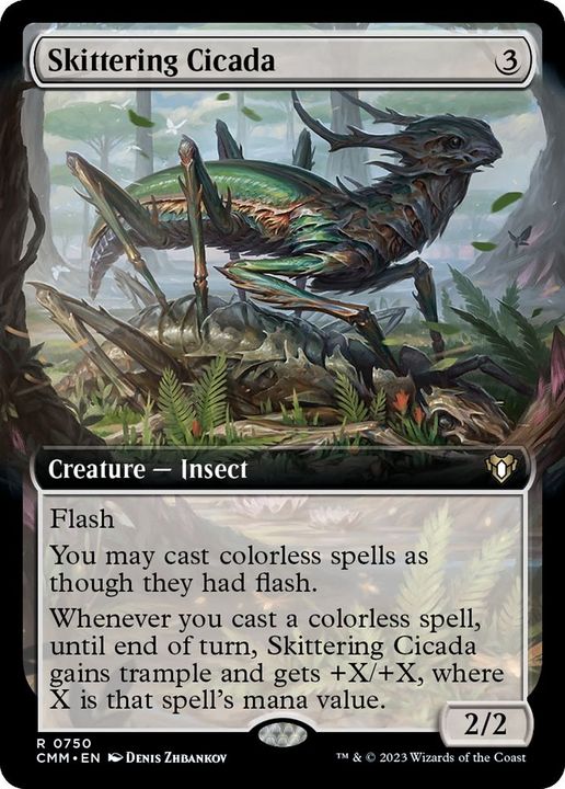 Skittering Cicada in the group Magic the Gathering / Types / Colors / Colorless at Proxyprinters.com (27087)