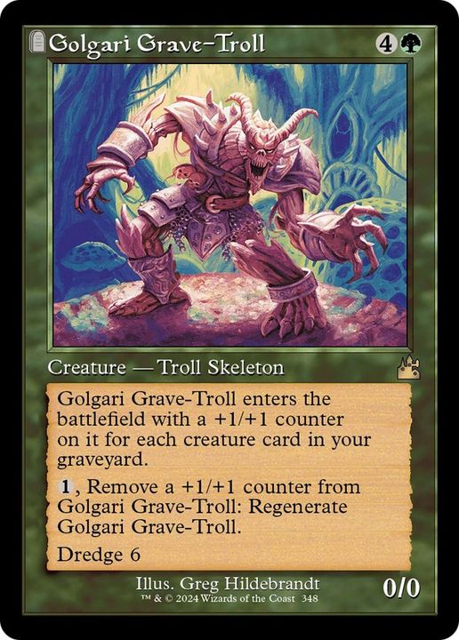 Golgari Grave-Troll in the group Magic the Gathering / Sets / Ravnica: City of Guilds Promos at Proxyprinters.com (27102)