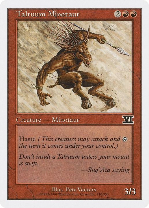 Talruum Minotaur in the group Advanced search at Proxyprinters.com (27106)