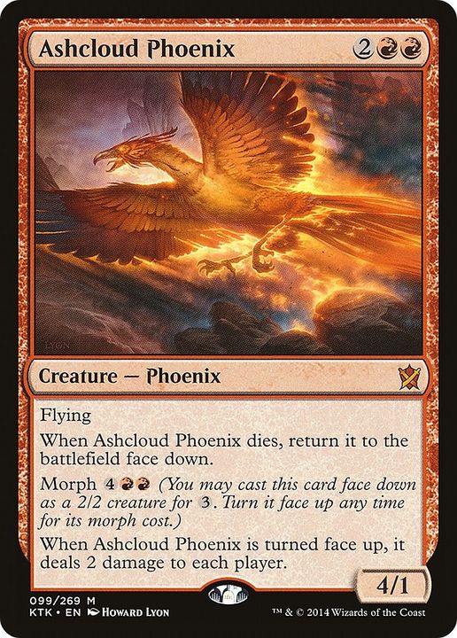 Ashcloud Phoenix in the group Magic the Gathering / Types / Colors / Red at Proxyprinters.com (27108)