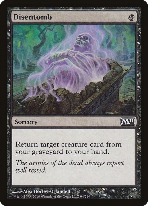 Disentomb in the group Magic the Gathering / Types / Colors / Black at Proxyprinters.com (27110)