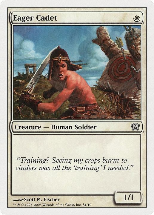 Eager Cadet in the group Magic the Gathering / Types / Creatures / Human at Proxyprinters.com (2712)