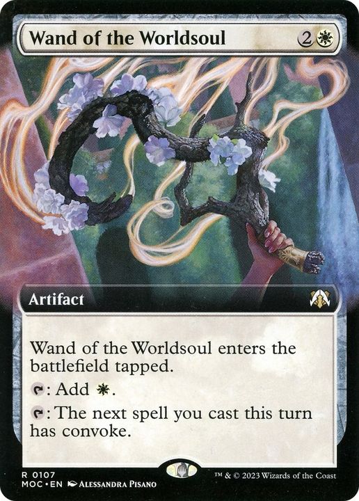 Wand of the Worldsoul in the group Magic the Gathering / Types / Artifacts / Artifact at Proxyprinters.com (27120)