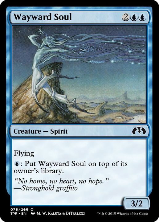 Wayward Soul in the group Magic the Gathering / Sets / Tempest Remastered at Proxyprinters.com (27158)