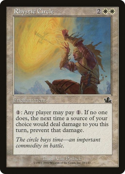 Rhystic Circle in the group Magic the Gathering / Types / Enchantment / Enchantment at Proxyprinters.com (27160)