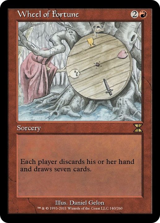 Wheel of Fortune in the group Magic the Gathering / Types / Colors / Red at Proxyprinters.com (27168)