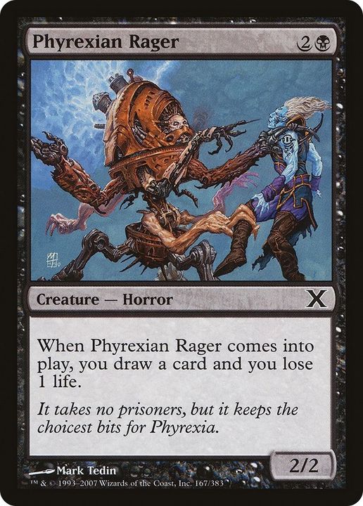 Phyrexian Rager in the group Magic the Gathering / Types / Colors / Black at Proxyprinters.com (27194)