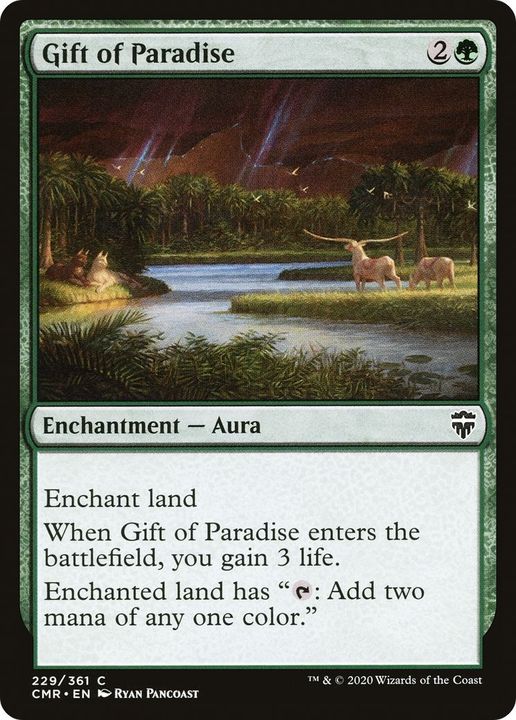 Gift of Paradise in the group Magic the Gathering / Types / Colors / Green at Proxyprinters.com (272)