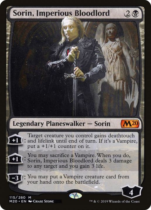 Sorin, Imperious Bloodlord in the group Magic the Gathering / Sets / Core Set 2020 Promos at Proxyprinters.com (27220)