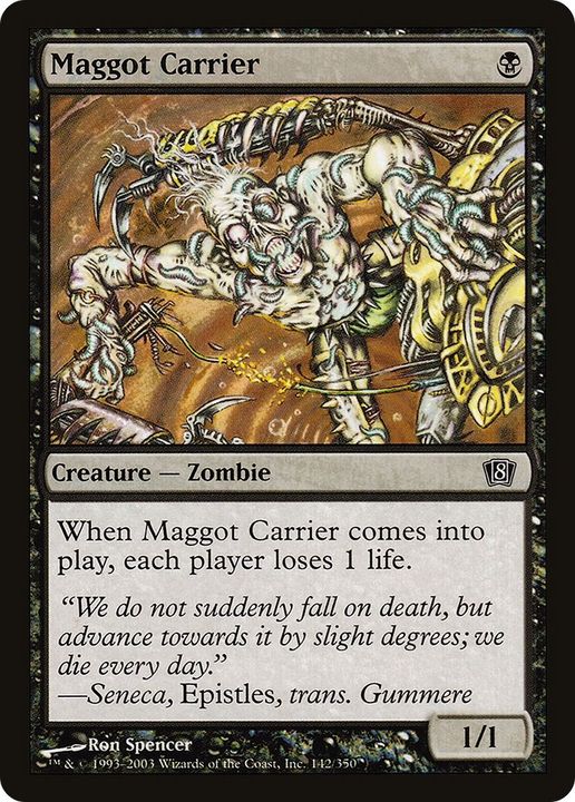 Maggot Carrier in the group Magic the Gathering / Types / Creatures / Zombie at Proxyprinters.com (27236)