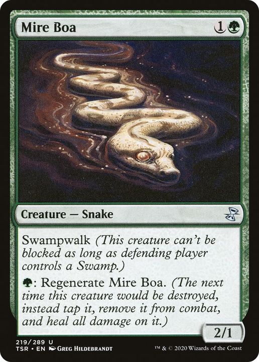 Mire Boa in the group Magic the Gathering / Types / Colors / Green at Proxyprinters.com (27251)