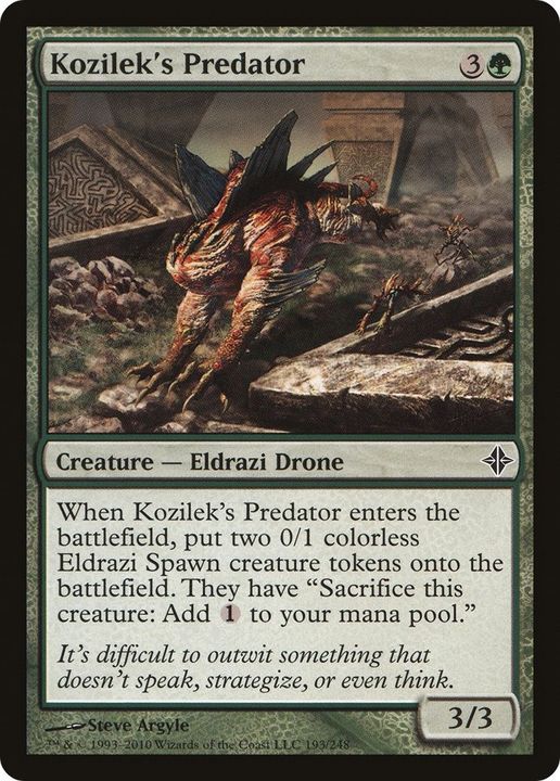 Kozilek's Predator in the group Magic the Gathering / Sets / Rivals of Ixalan at Proxyprinters.com (27254)