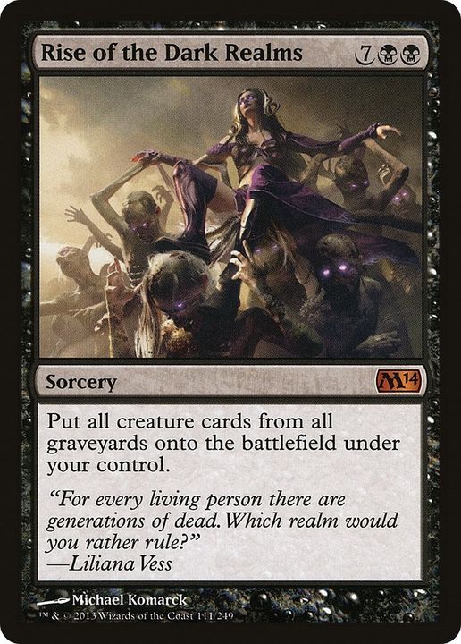 Rise of the Dark Realms in the group Magic the Gathering / Types / Colors / Black at Proxyprinters.com (2728)