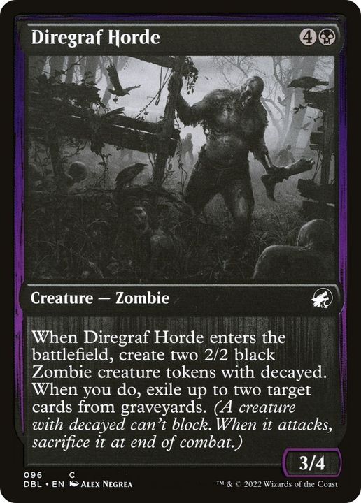 Diregraf Horde in the group Magic the Gathering / Types / Creatures / Zombie at Proxyprinters.com (27289)