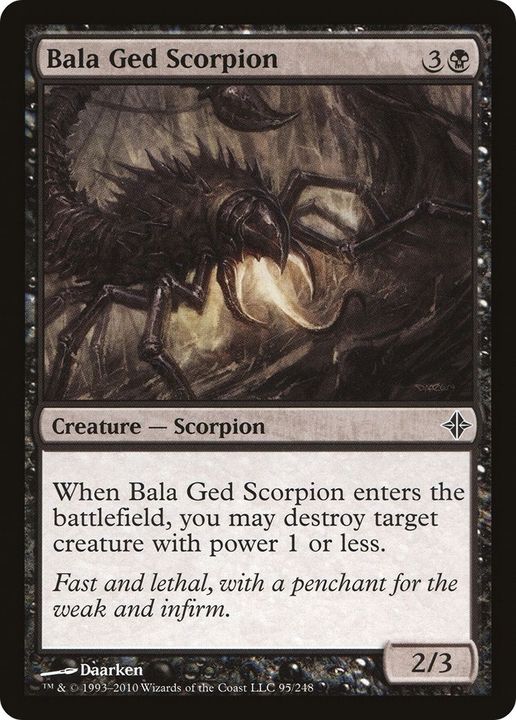 Bala Ged Scorpion in the group Magic the Gathering / Sets / Rivals of Ixalan at Proxyprinters.com (27295)