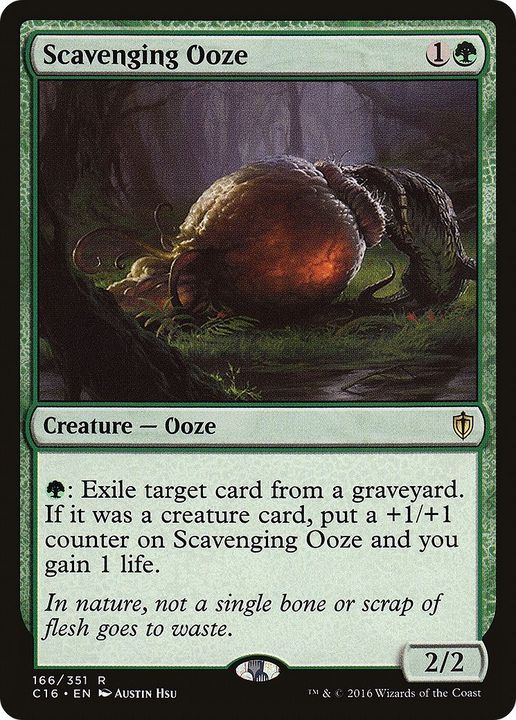 Scavenging Ooze in the group Magic the Gathering / Types / Colors / Green at Proxyprinters.com (27306)