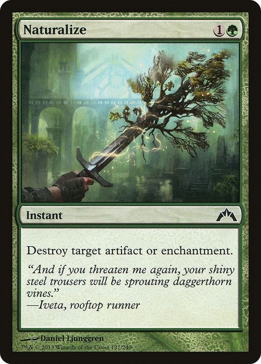 Naturalize in the group Magic the Gathering / Types / Colors / Green at Proxyprinters.com (27318)