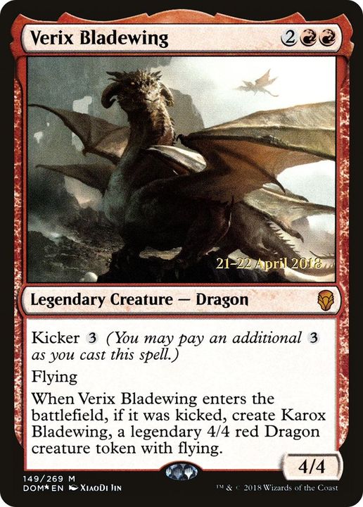 Verix Bladewing in the group Magic the Gathering / Sets / Dominaria Promos at Proxyprinters.com (27329)