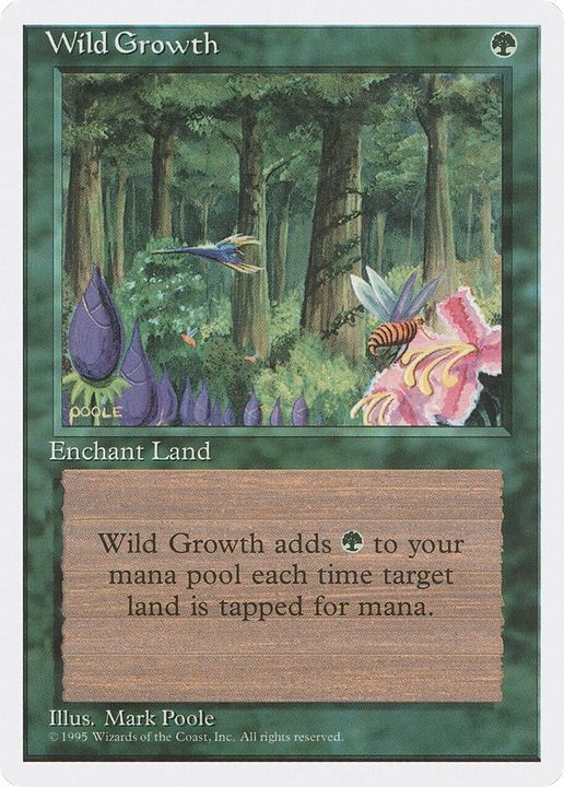 Wild Growth in the group Magic the Gathering / Types / Colors / Green at Proxyprinters.com (27335)