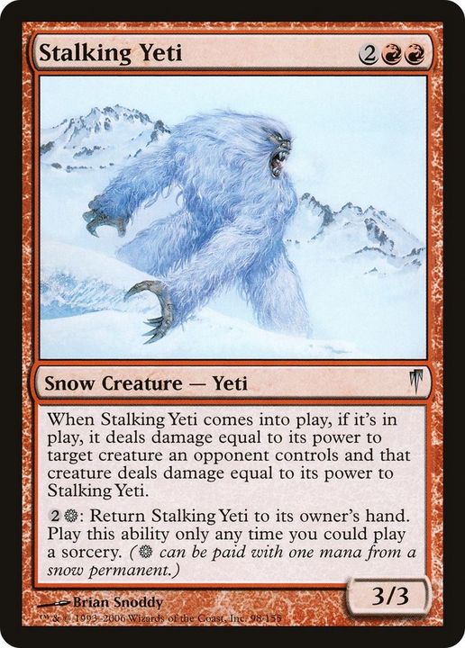 Stalking Yeti in the group Singles at Proxyprinters.com (27352)