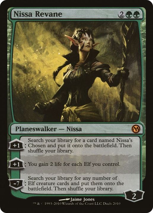 Nissa Revane in the group Magic the Gathering / Types / Colors / Green at Proxyprinters.com (27366)