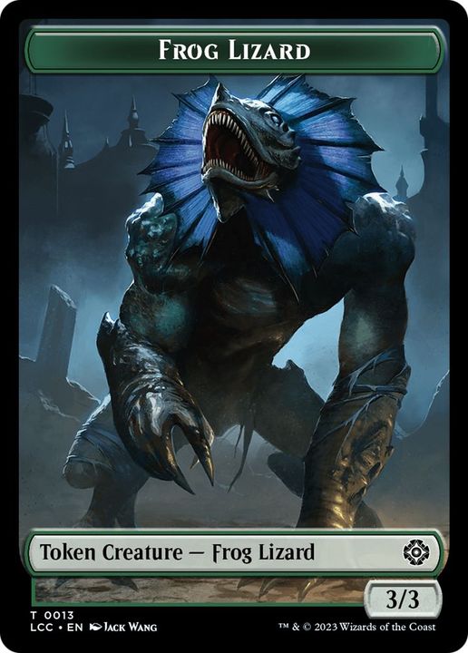 Frog Lizard in the group Magic the Gathering / Types / Colors / Green at Proxyprinters.com (27378)