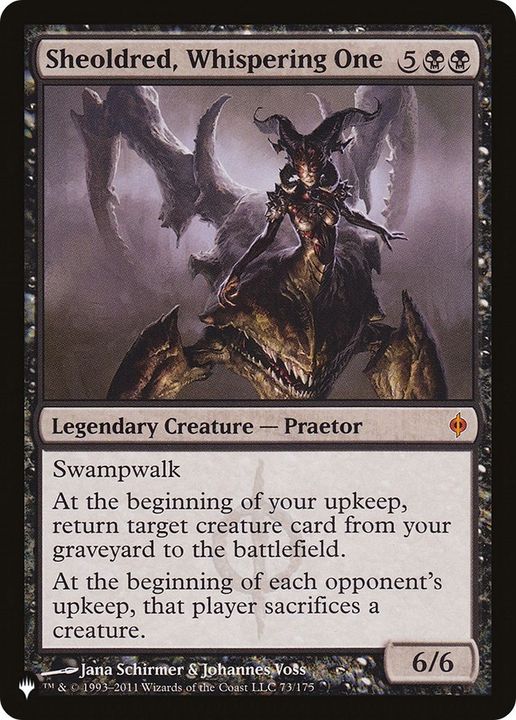 Sheoldred, Whispering One in the group Magic the Gathering / Types / Colors / Black at Proxyprinters.com (27399)