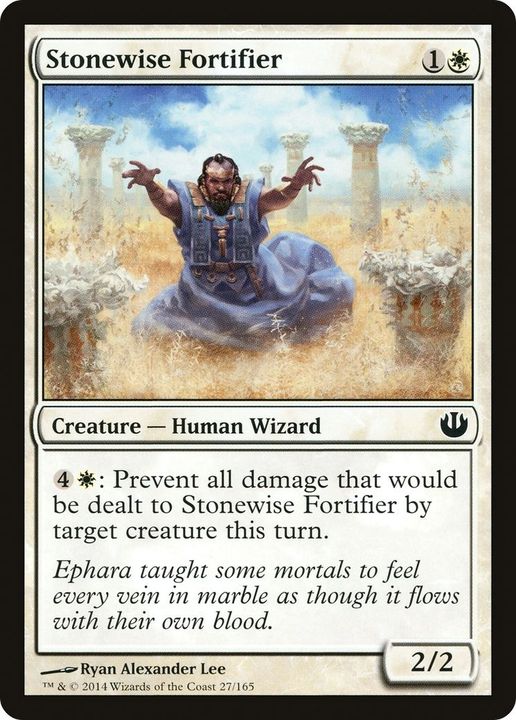 Stonewise Fortifier in the group Magic the Gathering / Types / Creatures / Wizard at Proxyprinters.com (27424)