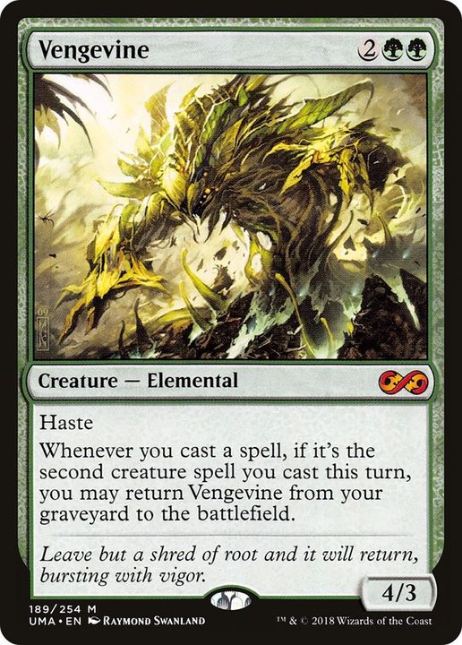 Vengevine in the group Magic the Gathering / Types / Colors / Green at Proxyprinters.com (27429)