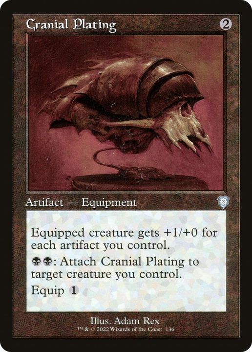 Cranial Plating in the group Magic the Gathering / Types / Artifacts / Artifact at Proxyprinters.com (27433)