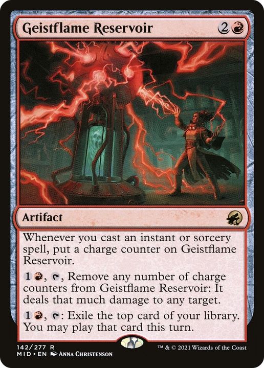 Geistflame Reservoir in the group Magic the Gathering / Types / Artifacts / Artifact at Proxyprinters.com (27441)