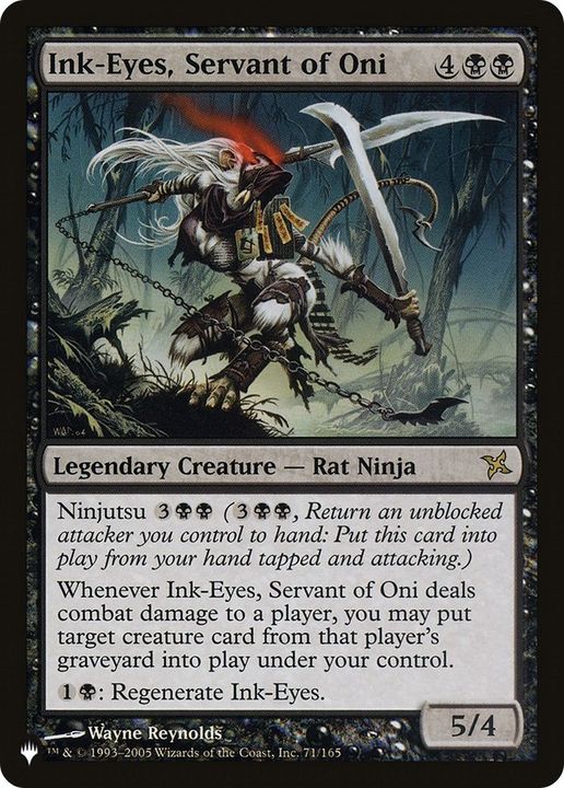 Ink-Eyes, Servant of Oni in the group Magic the Gathering / Types / Colors / Black at Proxyprinters.com (27452)