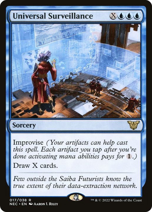 Universal Surveillance in the group Magic the Gathering / Sets / Neon Dynasty Commander at Proxyprinters.com (27458)