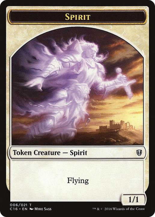 Spirit in the group Magic the Gathering / Types / Colors / White at Proxyprinters.com (27469)