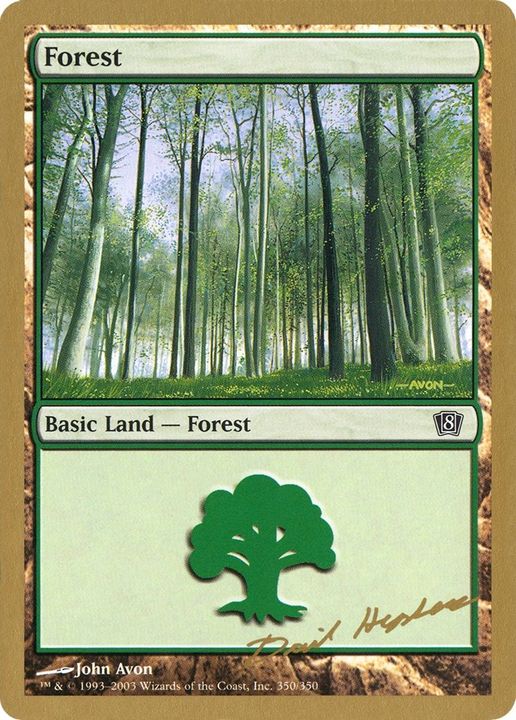 Forest in the group Magic the Gathering / Sets / World Championship Decks 2003 at Proxyprinters.com (2750)