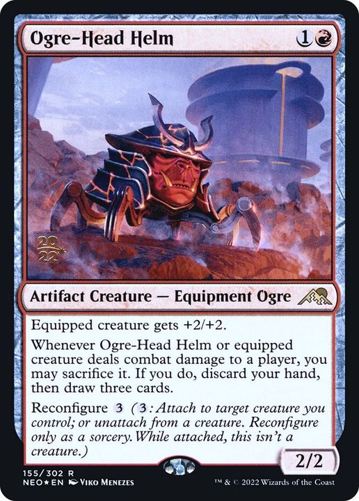 Ogre-Head Helm in the group Magic the Gathering / Types / Colors / Red at Proxyprinters.com (27528)