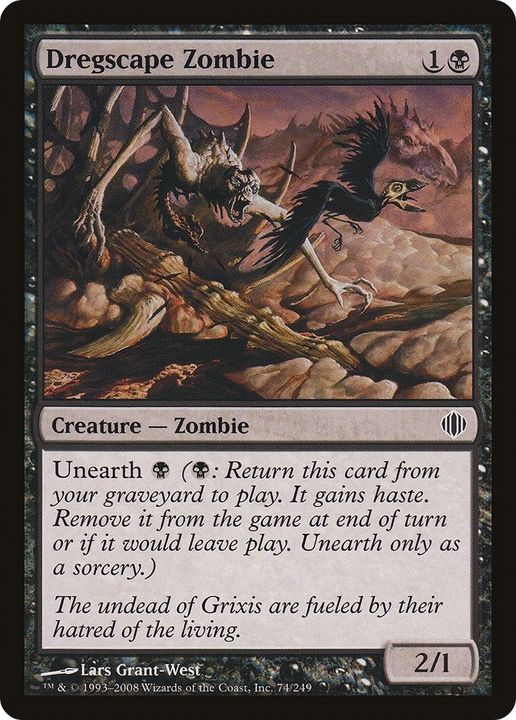 Dregscape Zombie in the group Magic the Gathering / Types / Creatures / Zombie at Proxyprinters.com (27534)