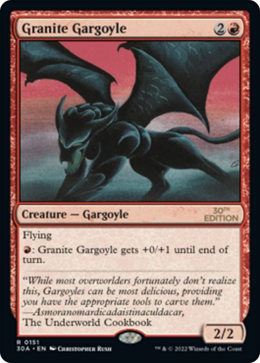 Granite Gargoyle in the group Magic the Gathering / Types / Colors / Red at Proxyprinters.com (27560)