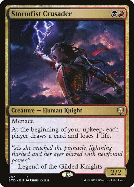 Stormfist Crusader in the group Magic the Gathering / Sets / Starter Commander Decks at Proxyprinters.com (27594)