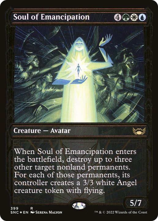 Soul of Emancipation in the group Magic the Gathering / Sets / Streets of New Capenna at Proxyprinters.com (27595)