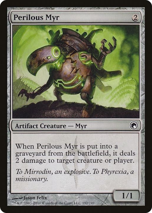 Perilous Myr in the group Magic the Gathering / Types / Colors / Colorless at Proxyprinters.com (27599)